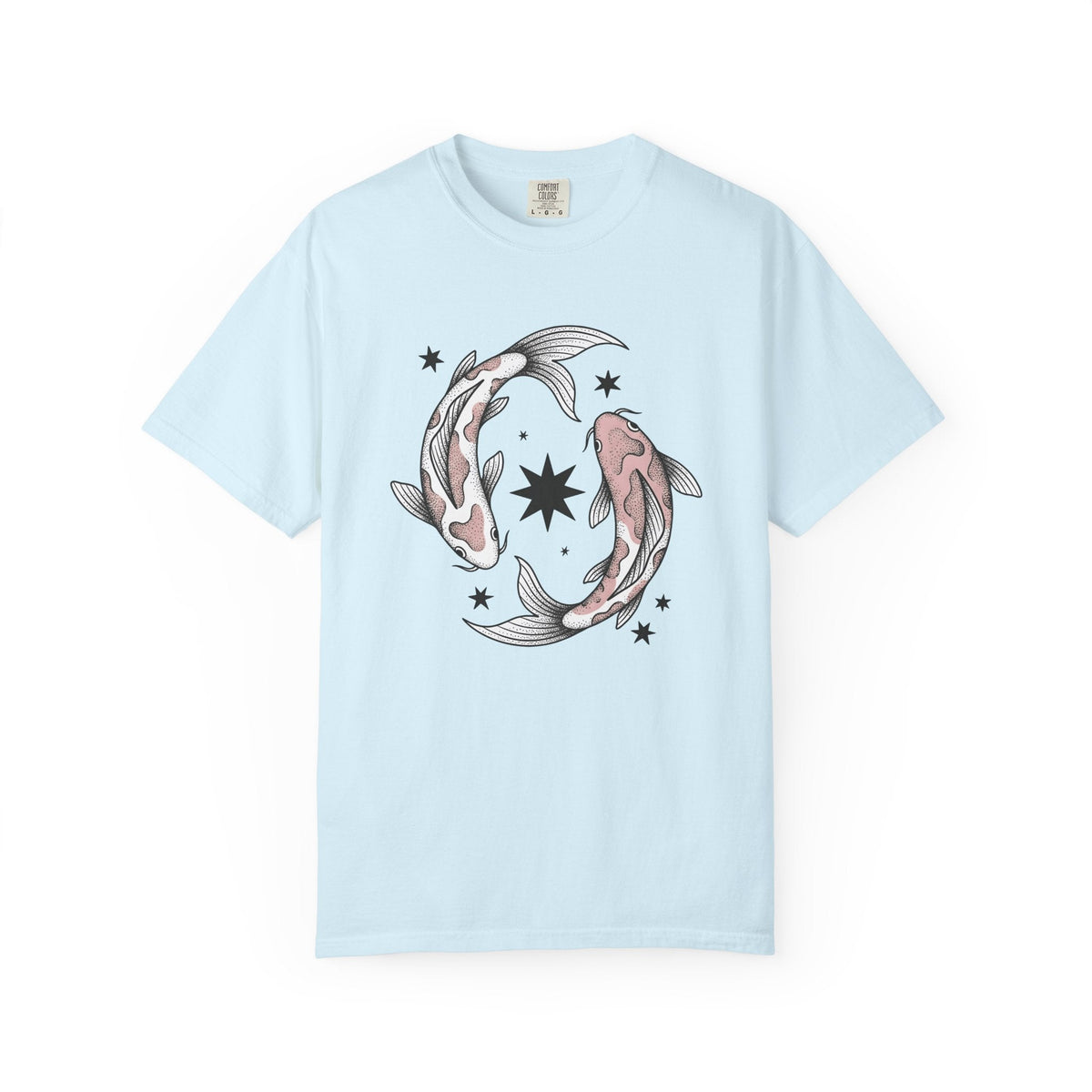 Koi Fish Shirt Animals Astrology Unisex Gift Neo product image 2