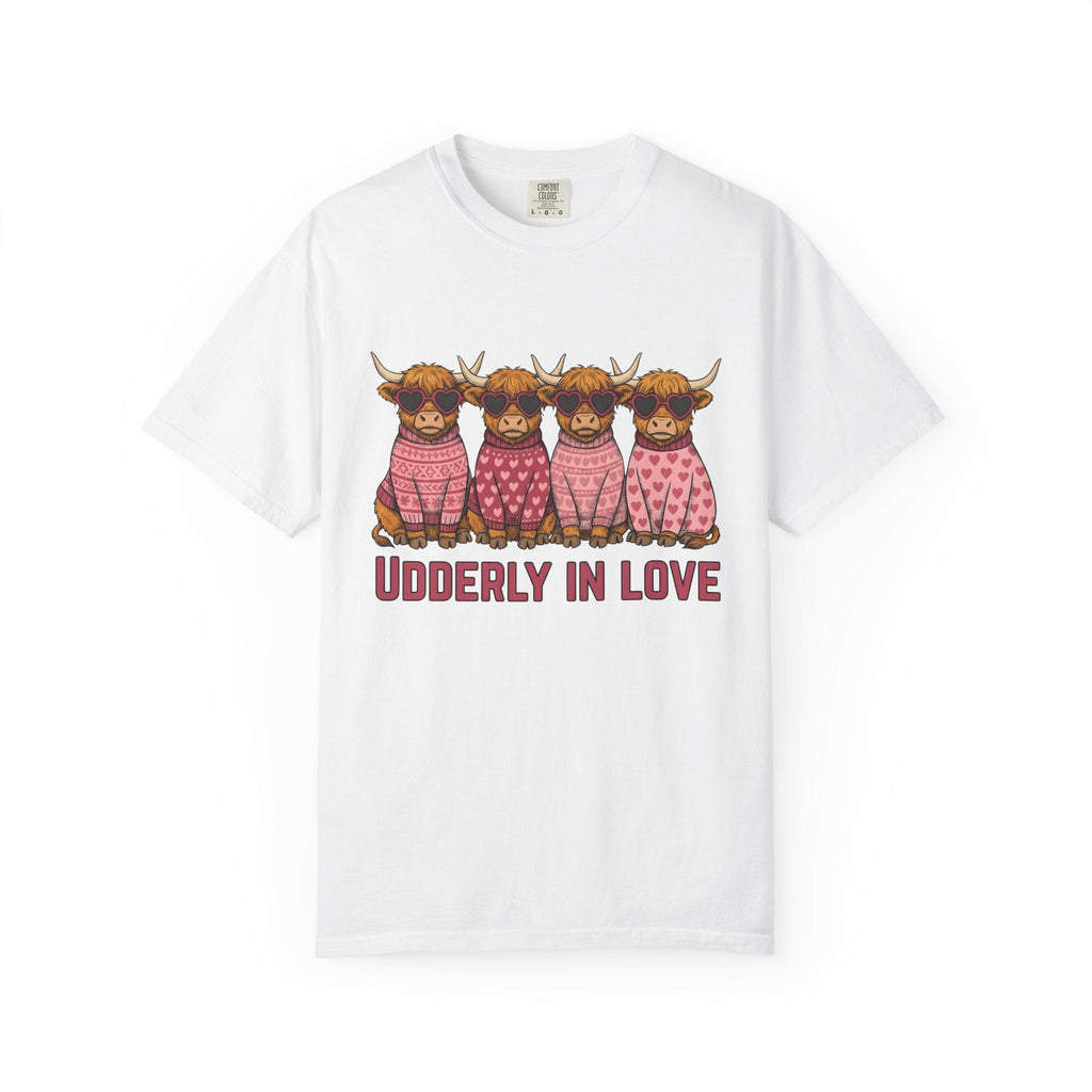Highland Cattle Shirt St. Valentine's Day Pets Unisex Gift product image 1