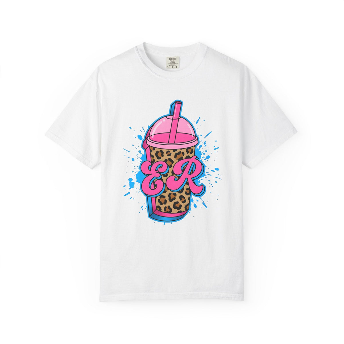 Leopard Print Tumbler Shirt Nurses Animal Unisex Gift Bold product image 1