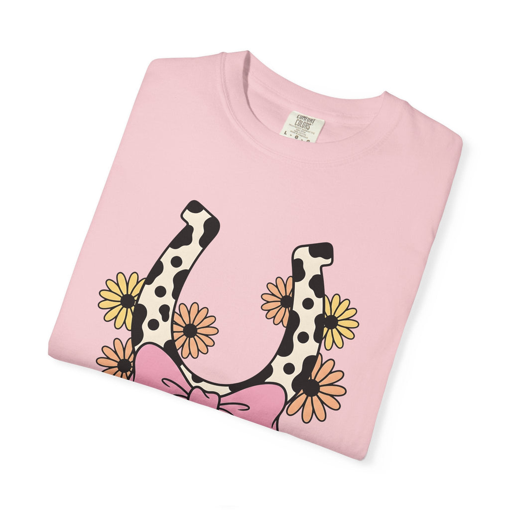Dairy Print Horseshoe Shirt Cowgirl Ranch Gift Women Gypsy product image 11