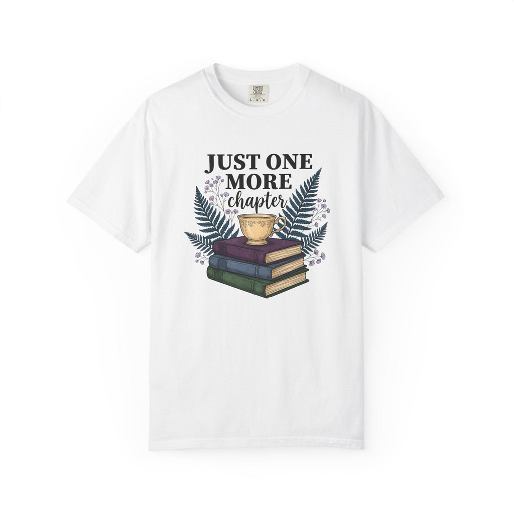 Stacked Books Teacup Shirt Boho Chic Reading Unisex Gift product image 1