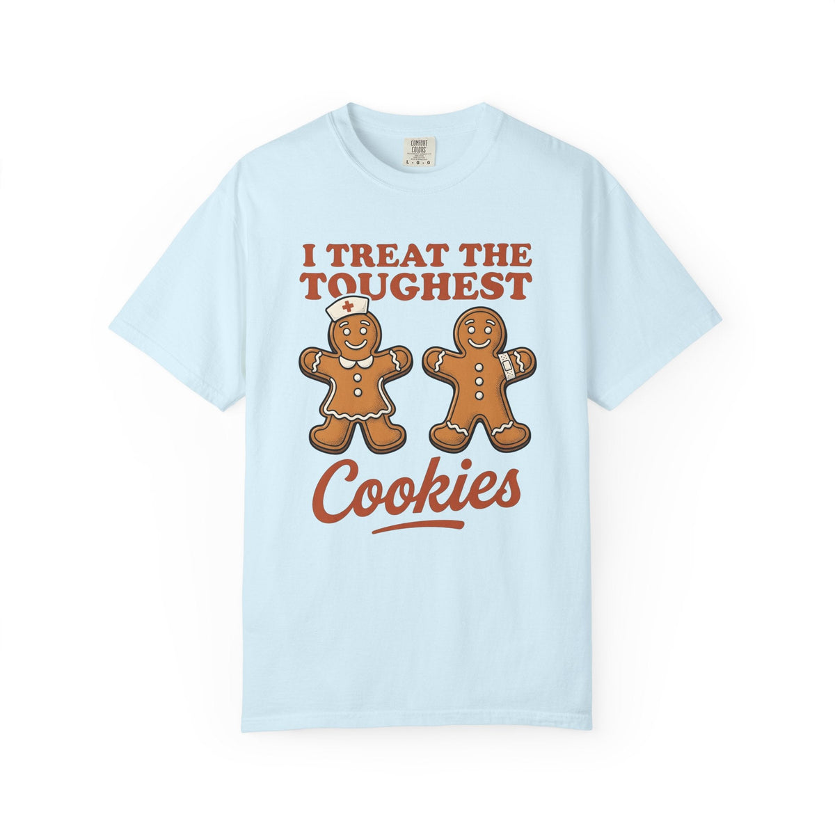 Gingerbread Cookies Cartoon T-Shirt – Christmas Nurse product image 2