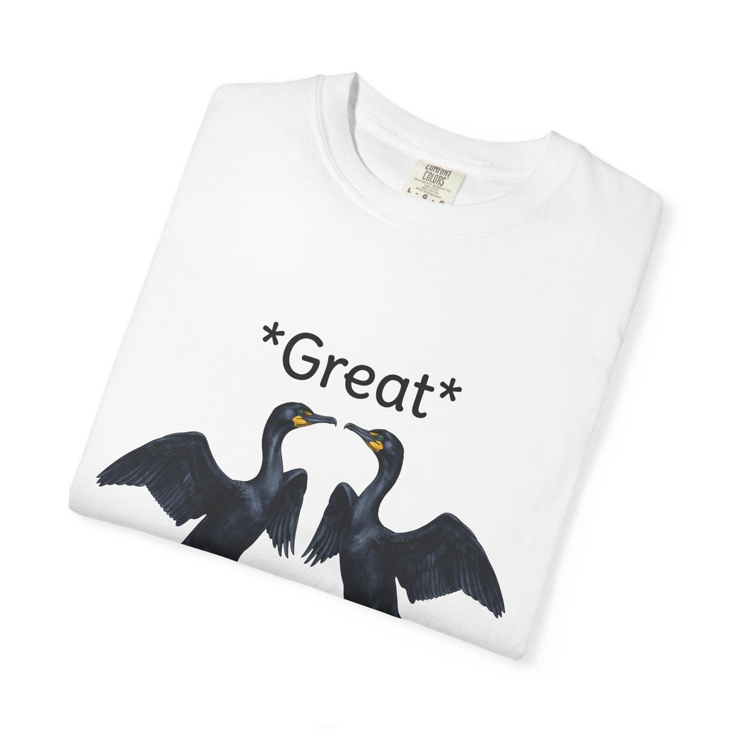 Cormorant Bird Shirt Funny Wildlife Unisex Gift Sketch Tee product image 5