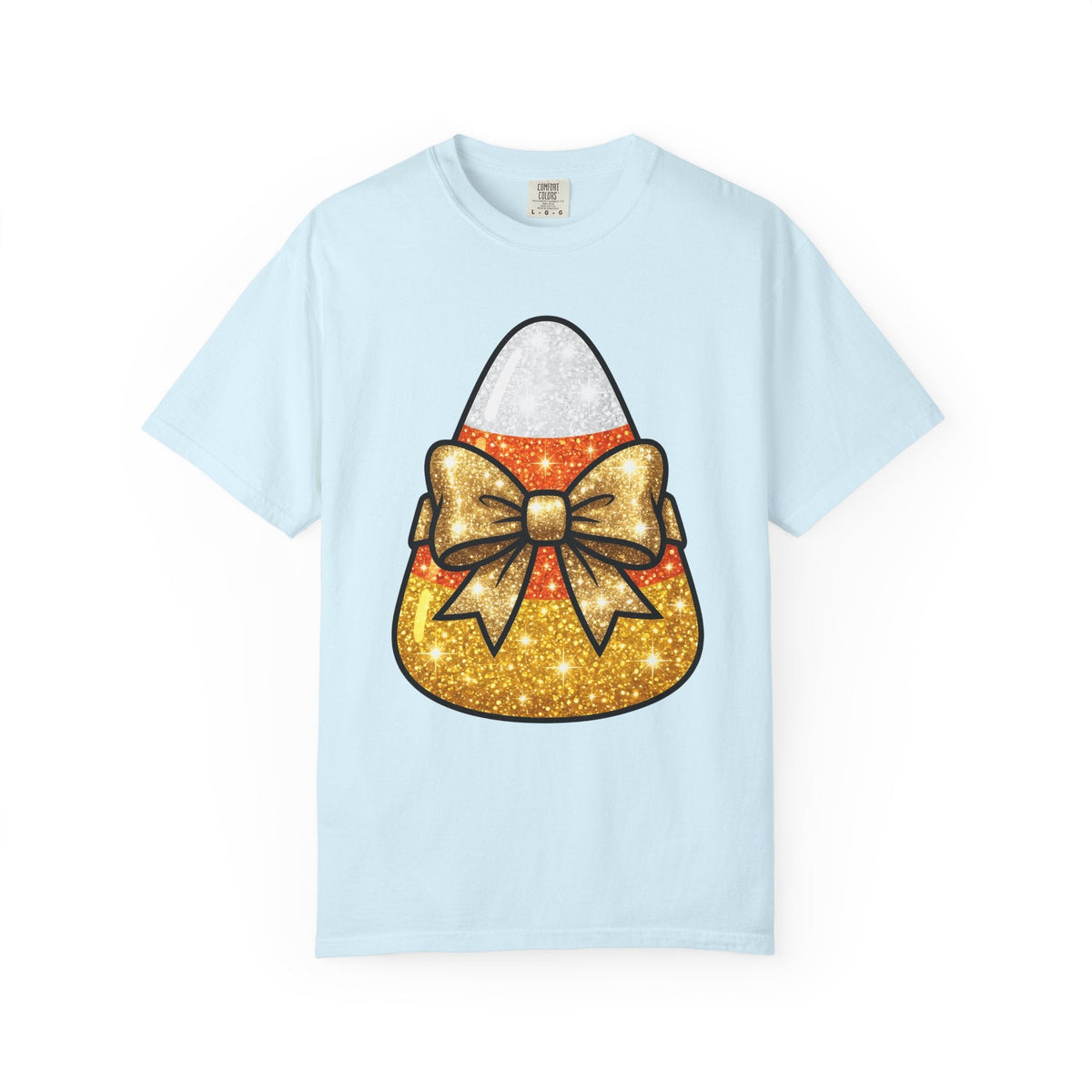 Candy Corn Shirt Halloween Treats Unisex Gift Shimmer Tee product image 2