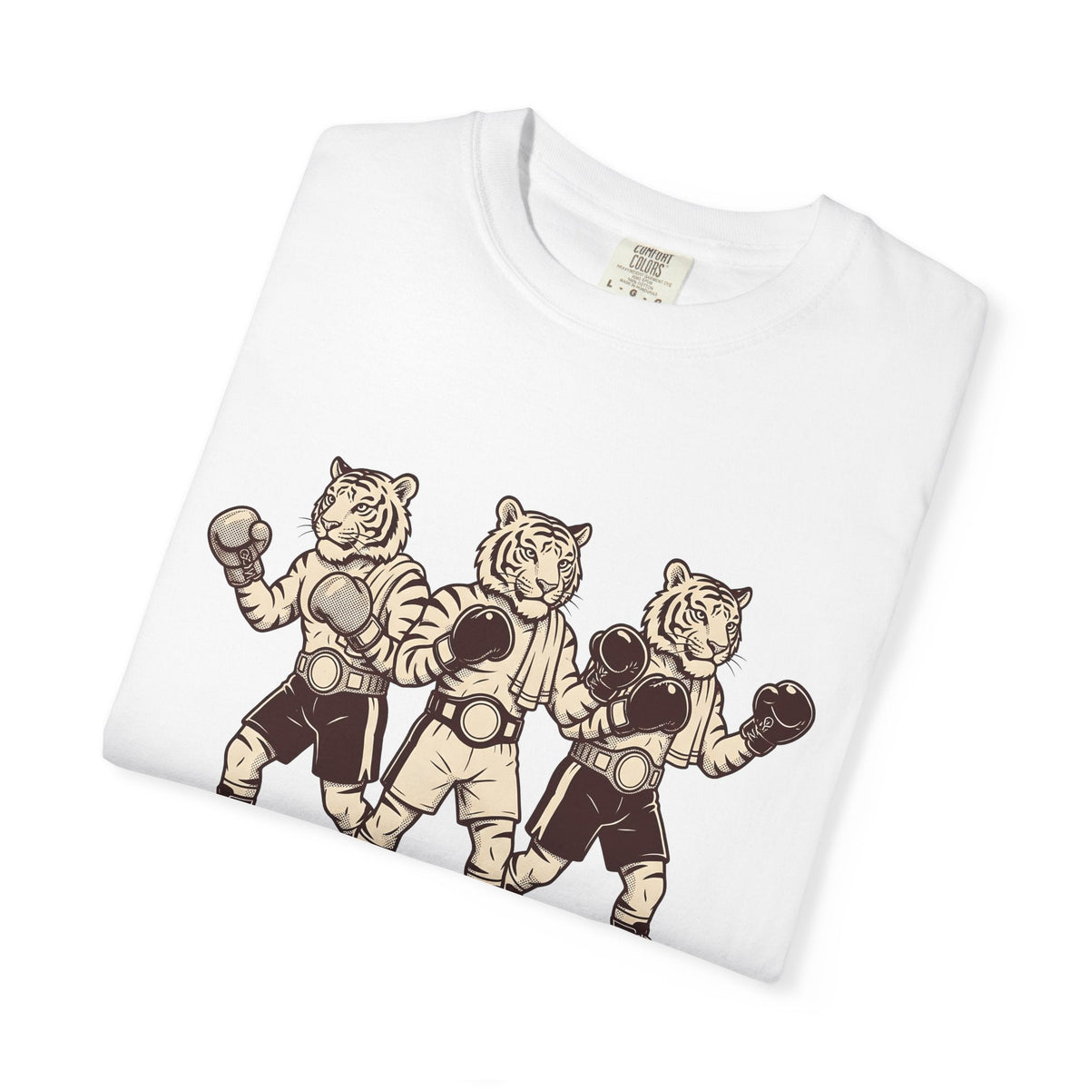 Boxing Cat Nostalgic T-Shirt – Funny Sports Kitty Lover product image 5