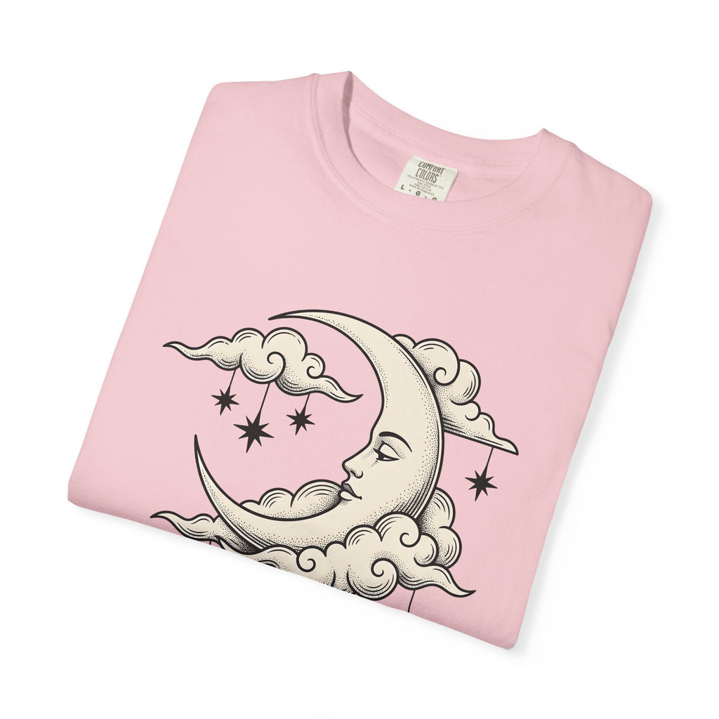 Moon Face Shirt Boho Chic Constellations Unisex Gift Starry product image 11