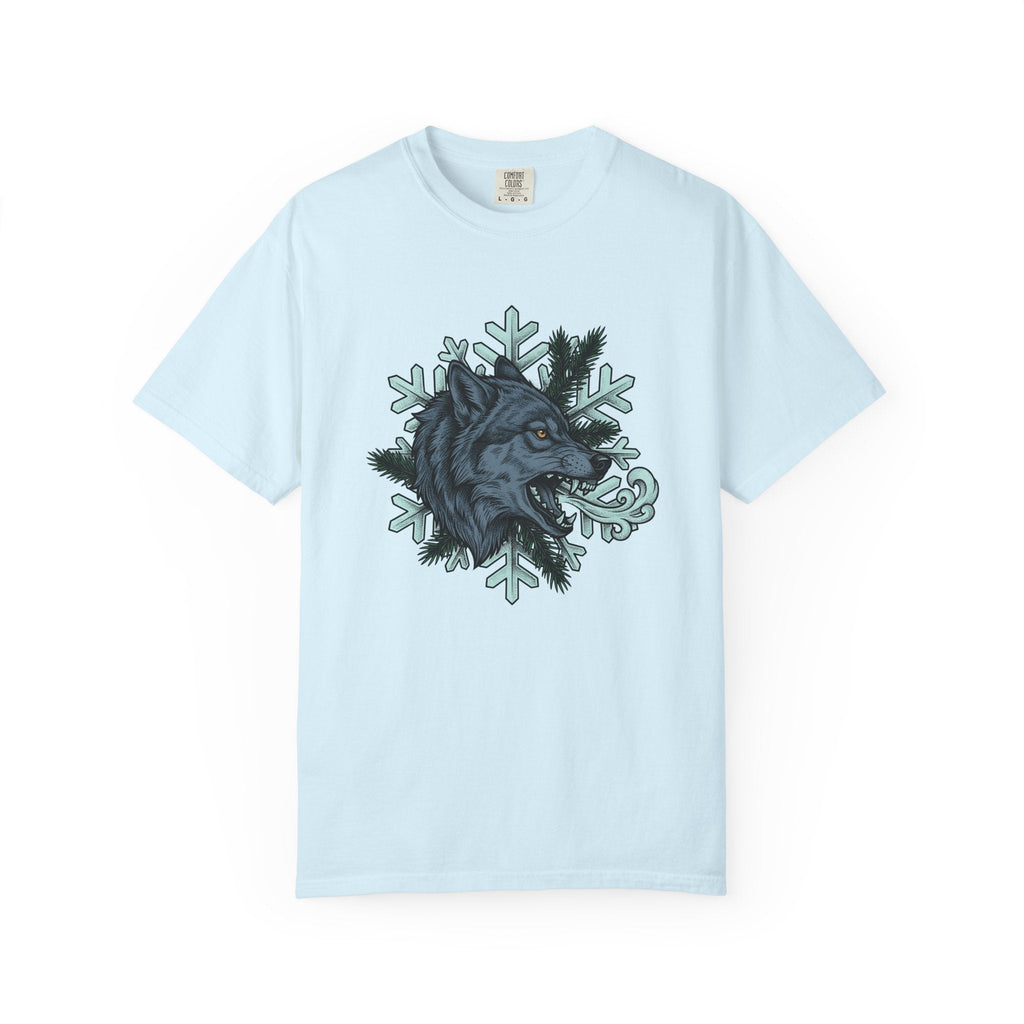 Wolf Head Shirt Winter Animal Unisex Gift Tattoo Style Tee product image 2