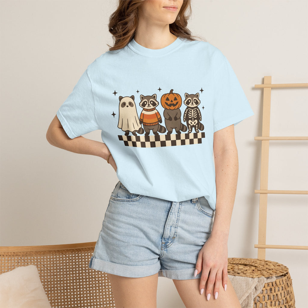 Raccoon Outfits Shirt Halloween Wildlife Unisex Gift Cute product image 10