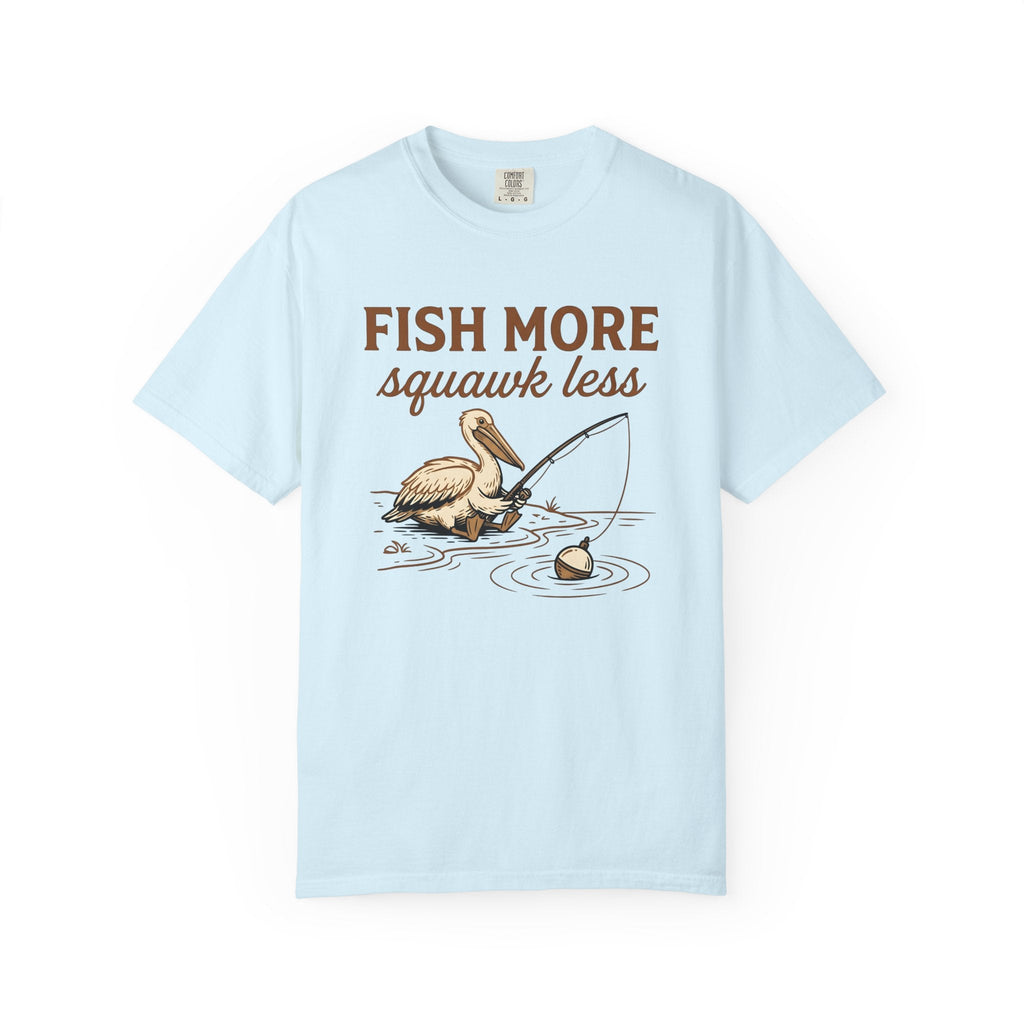 Pelican Fishing Shirt Outdoors Unisex Gift Cartoon Tee product image 2