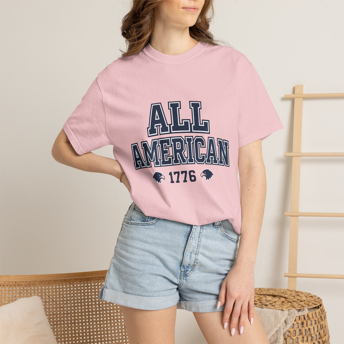 Eagle Portrait Shirt America Liberty Gift Women University product image 12