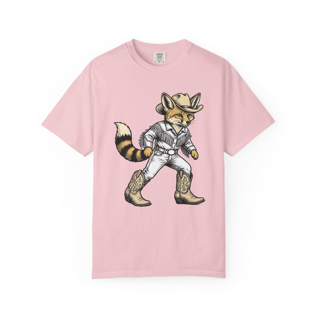 Fox Cowgirl Shirt Fauna Gift for Women Hand Drawn Tee Vixen product image 3