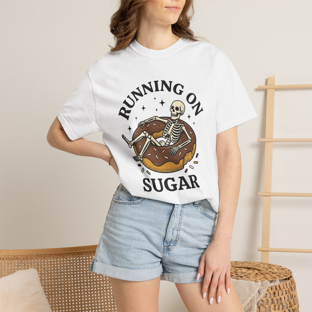 Skeleton Pastry Shirt Desserts Fun Unisex Gift Heritage Tee product image 6