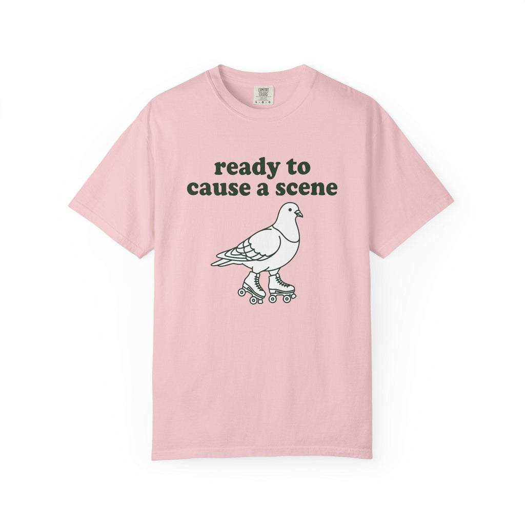 Pigeon Roller Skates Shirt Funny Animal Unisex Gift product image 3