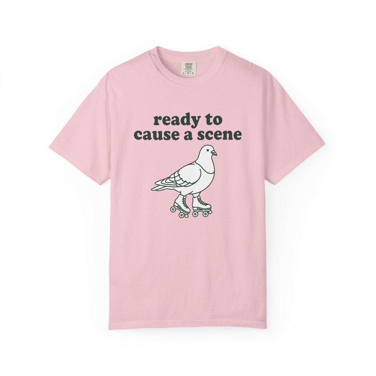 Pigeon Roller Skates Shirt Funny Animal Unisex Gift product image 3