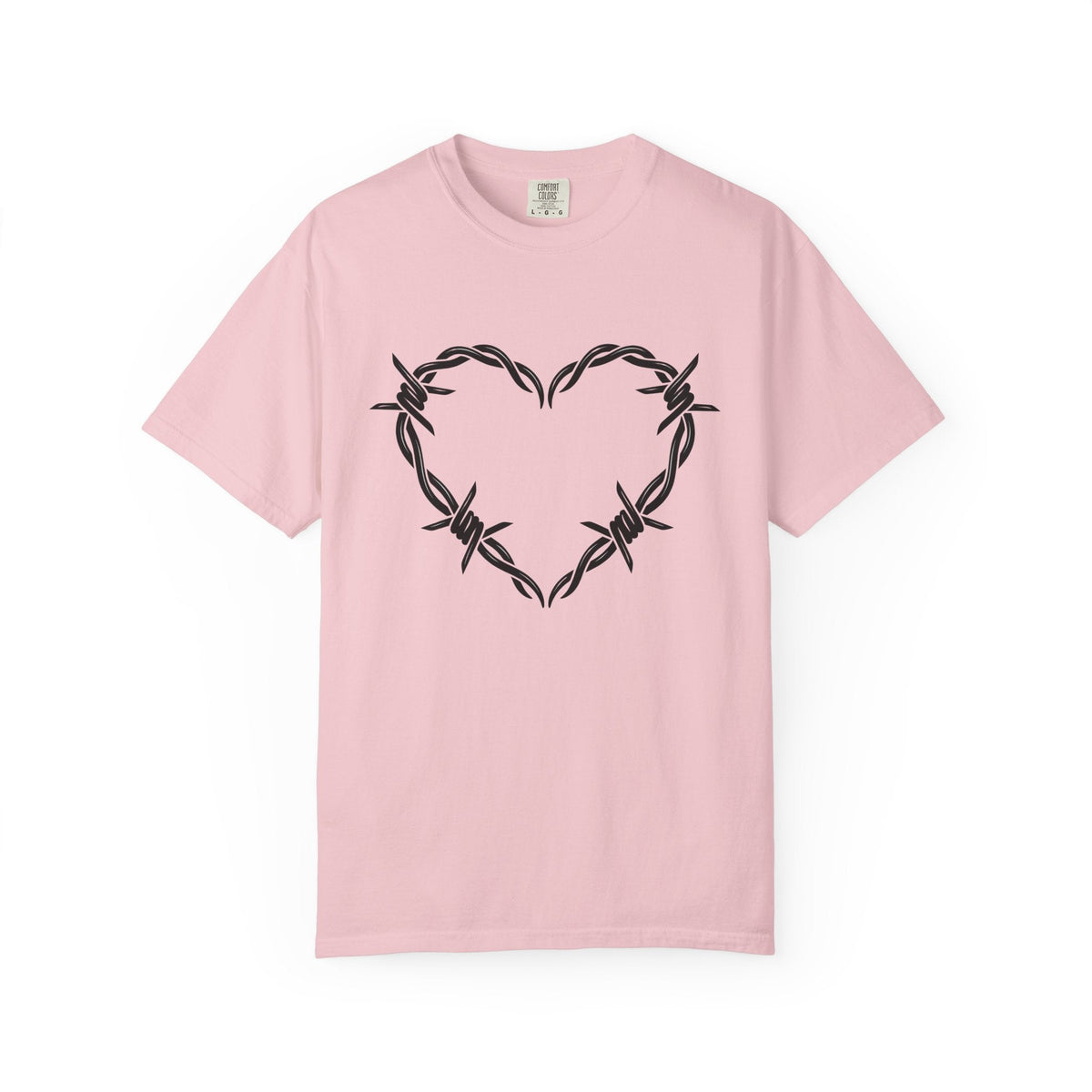 Spiked Wire Heart Shirt Cowgirl Cowboy Gift for Women Heavy product image 3