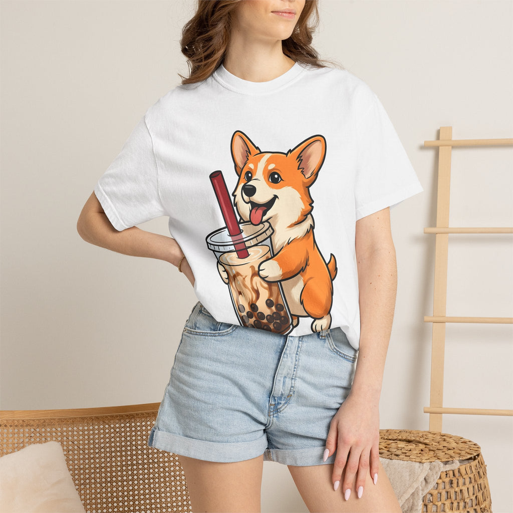 Corgi Dog Shirt Food Unisex Gift Cute Tee Puppy T-Shirt Fan product image 6