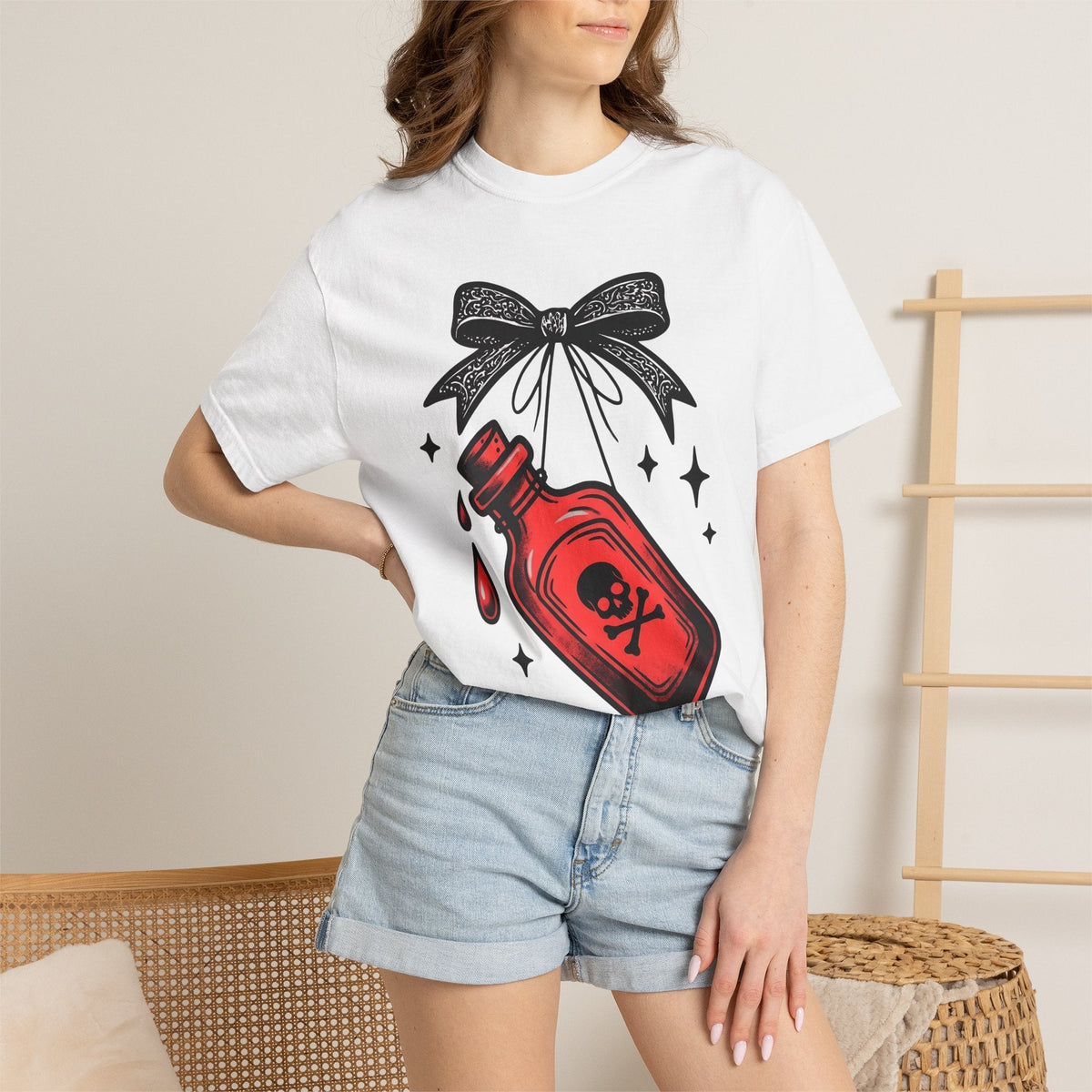 Venom Container Shirt Boho Chic Fall Unisex Gift Dark Tee product image 6