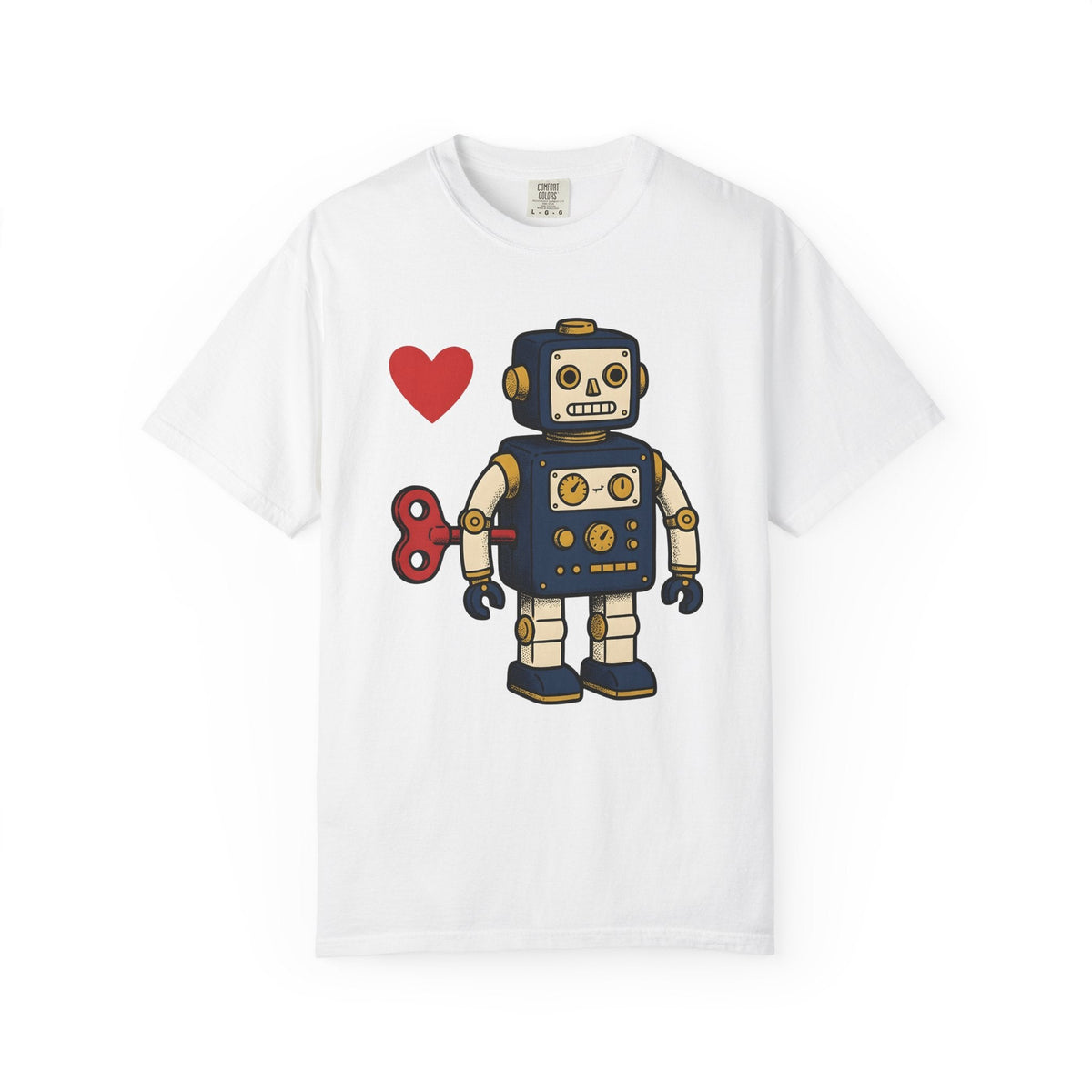 Android Heart Shirt Valentine's Day Old-School Unisex Gift product image 1