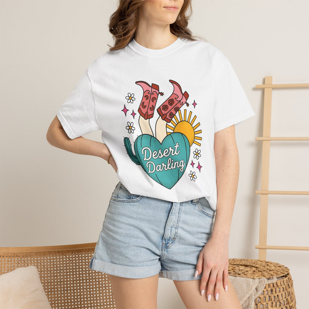 Cowboy Shoes Shirt Cowgirl Country Gift for Women Sketch Tee Boots T-Shirt Rodeo