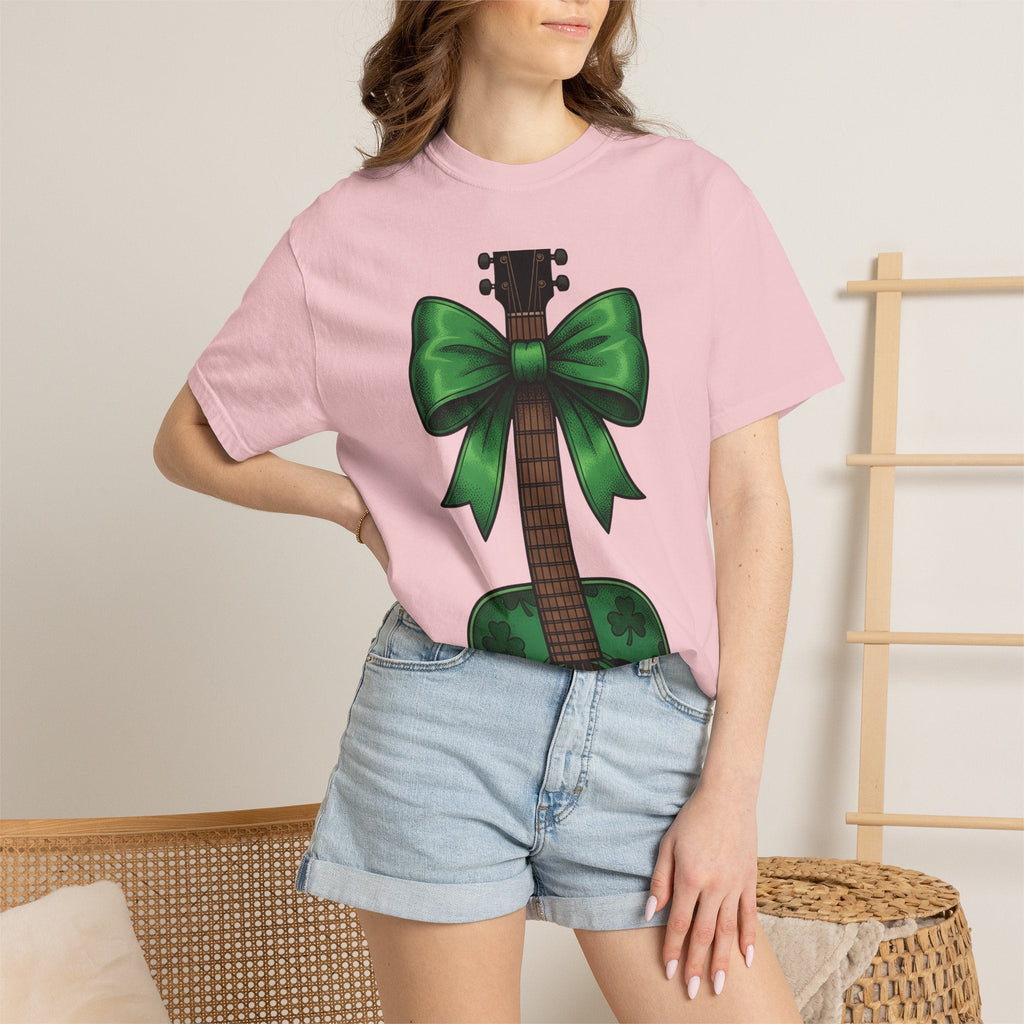 Shamrock Guitar Shirt Cowgirl Sound Gift for Women Rustic product image 12