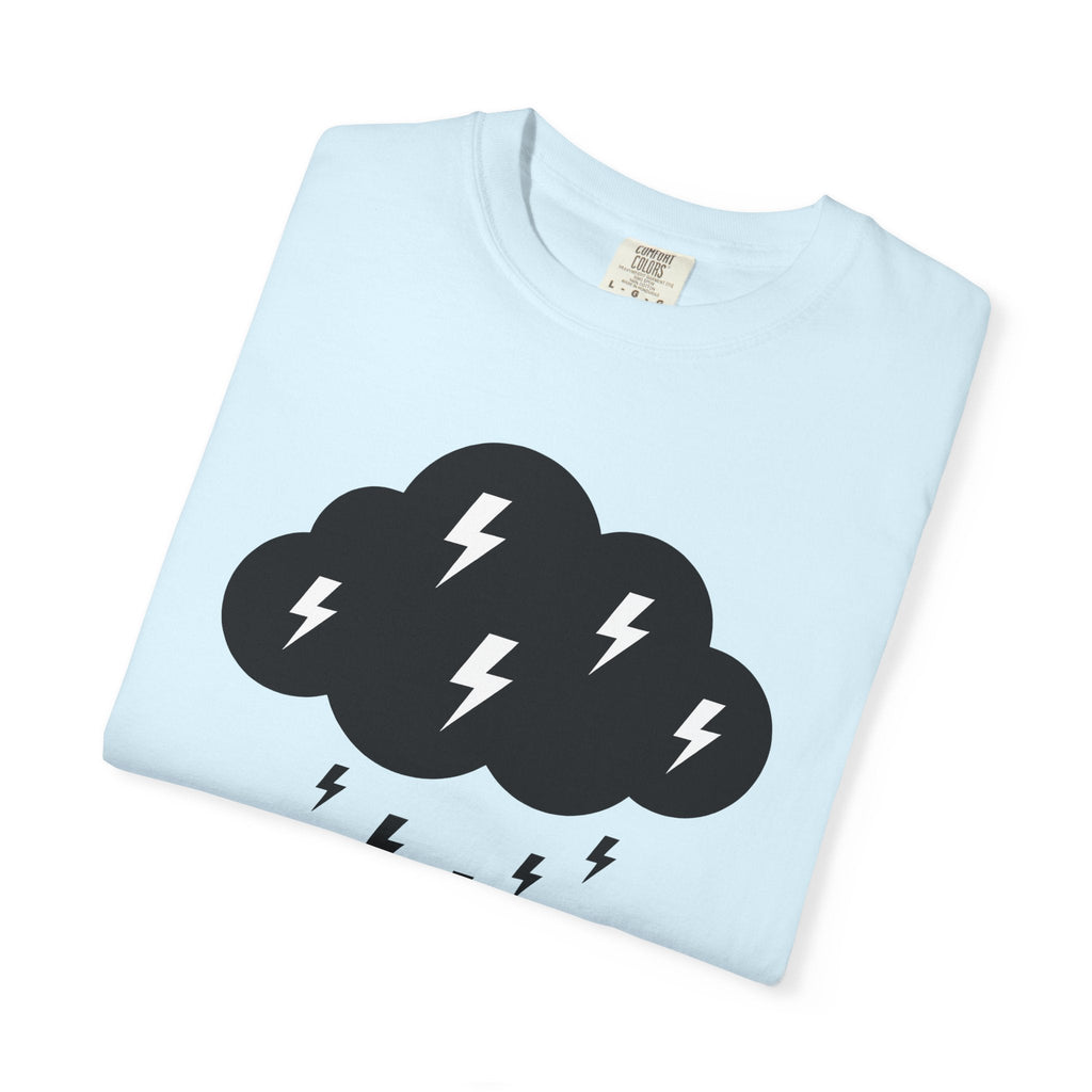 Dark Cloud Shirt Boho Chic Forecast Unisex Gift Flat Tee product image 8