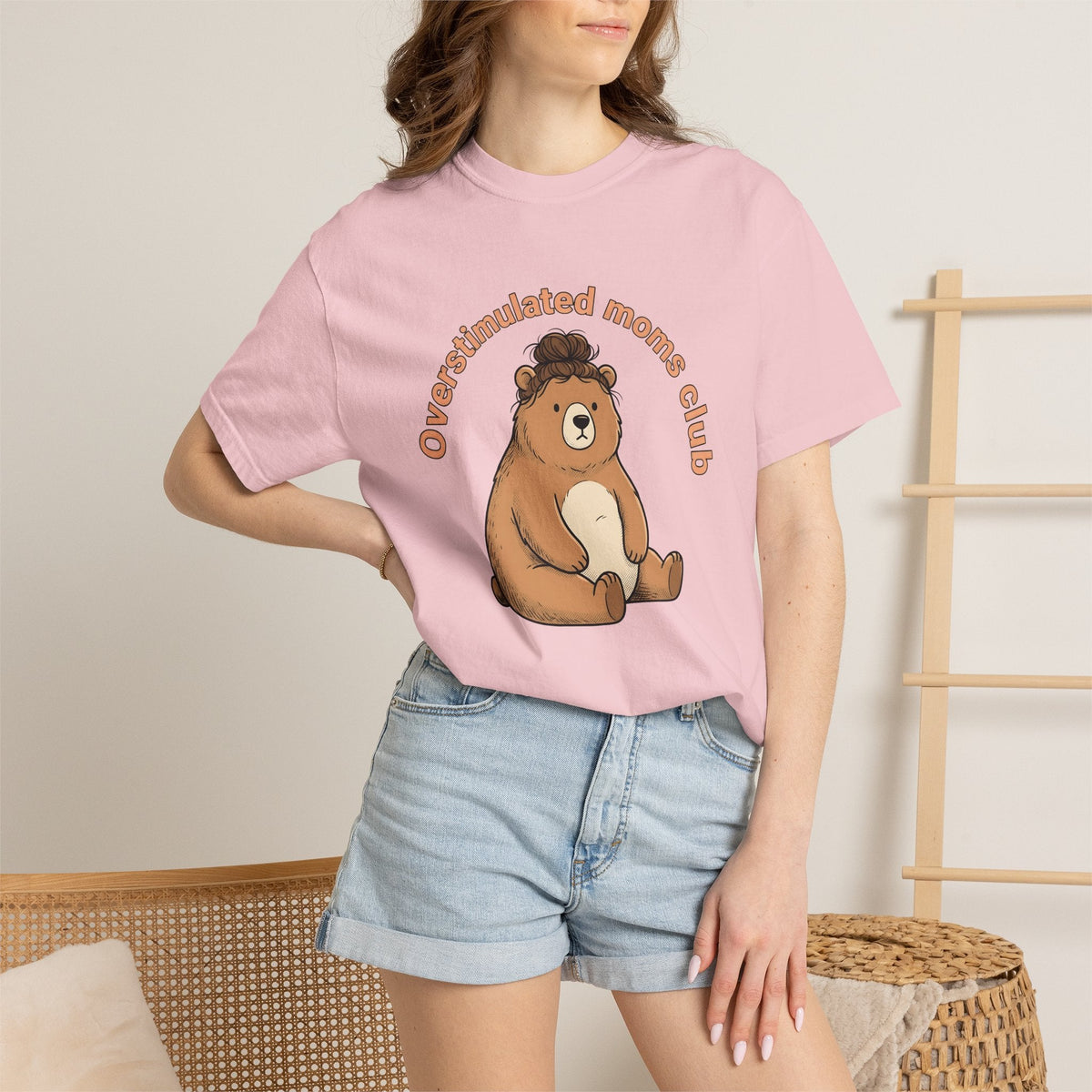 Bear Mom Shirt Moms Family Gift for Women Cute Tee Mama product image 12