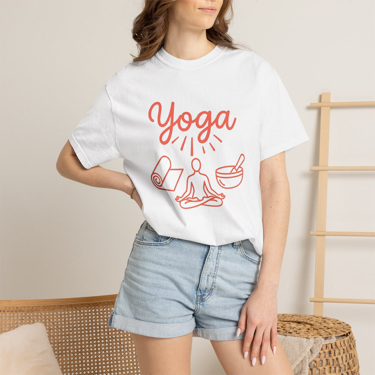 Meditative Pose Shirt Yoga Breathing Unisex Gift product image 6