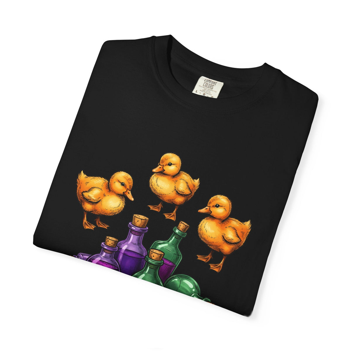 Ducklings Potion Bottles Shirt Halloween Animal Unisex Gift product image 15