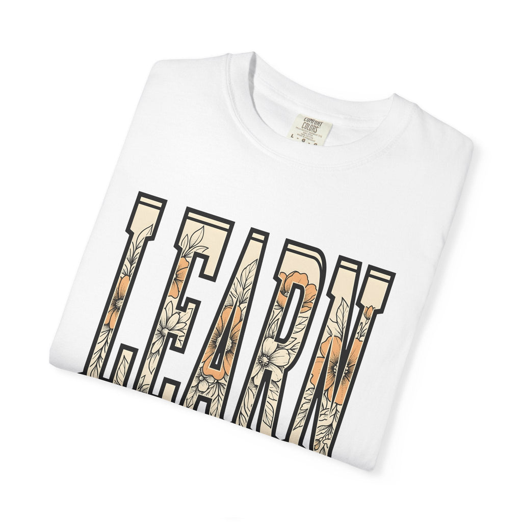 Flower Lettering Shirt Teacher School Unisex Gift Hippie product image 5