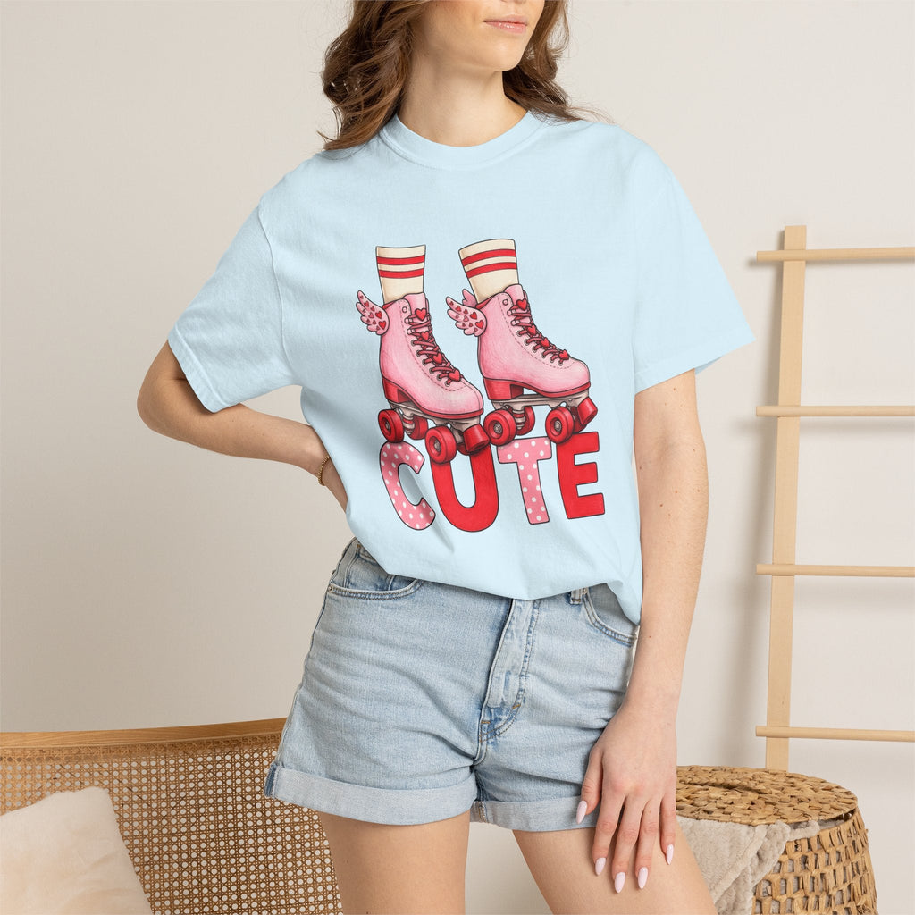 Roller Skates Shirt St. Valentine's Day Unisex Gift Cartoon product image 9