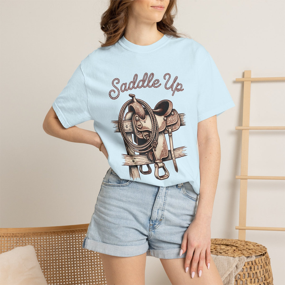 Cowboy Saddle Shirt Cowgirl Country Gift for Women Rustic product image 9