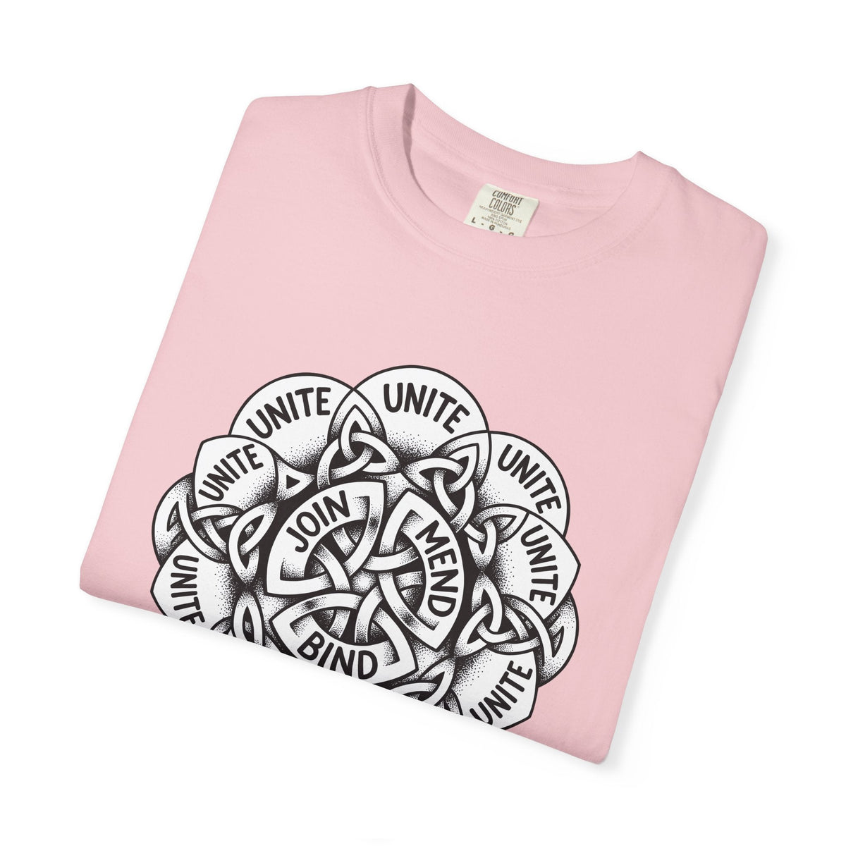Knotwork Design Shirt Boho Chic Wellness Unisex Gift Body product image 11