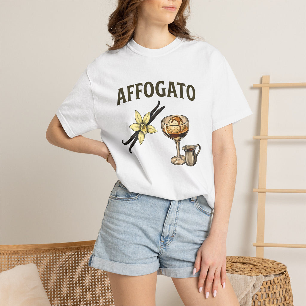 Affogato Dessert Shirt Coffee Foodie Gift Women Vintage Tee product image 6