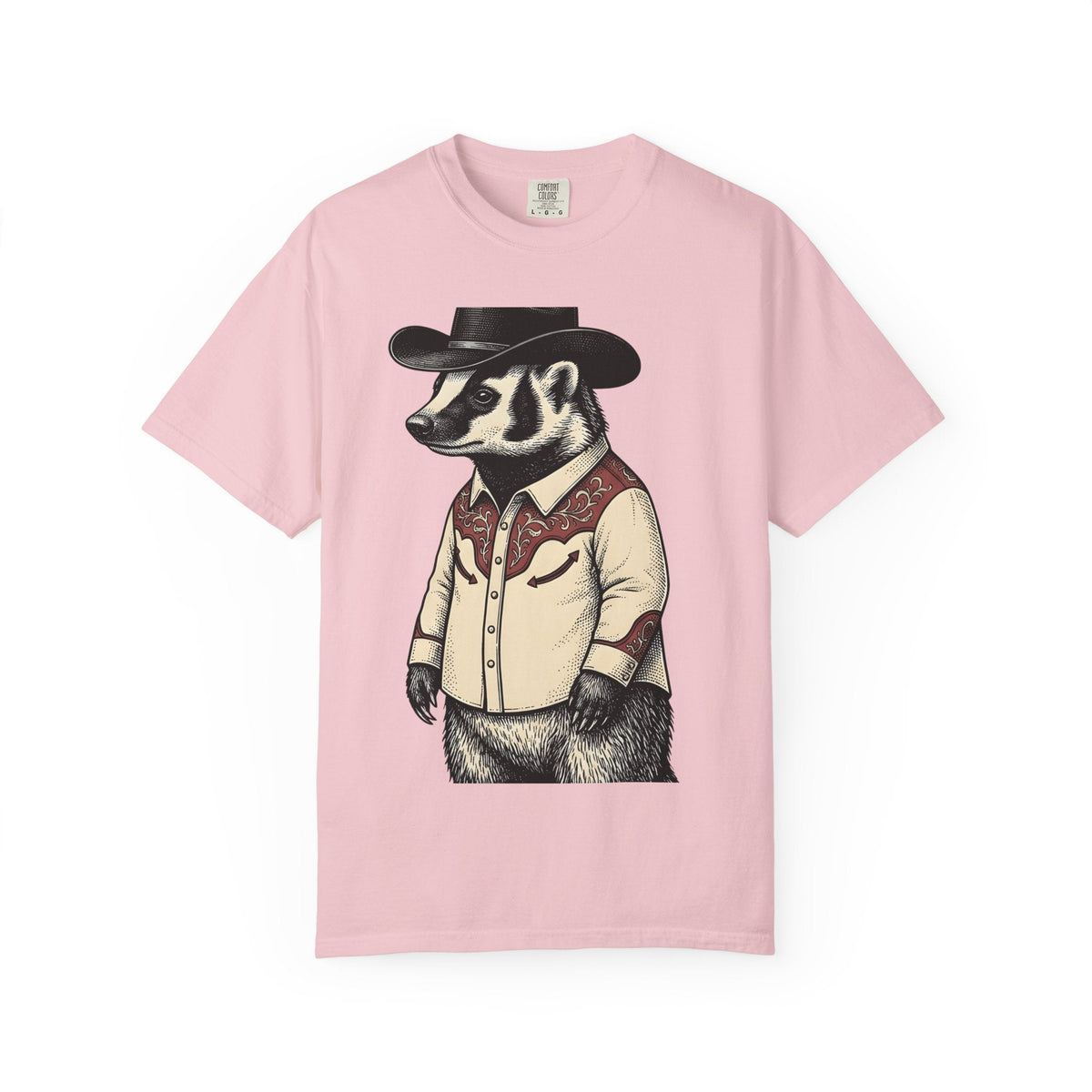Western Badger Shirt Cowgirl Fauna Gift for Women Heritage product image 3