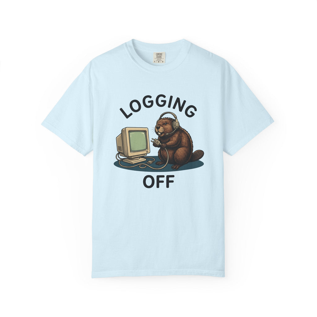 Woodchuck Desk Doodle T-Shirt – Funny Groundhog Critter product image 2