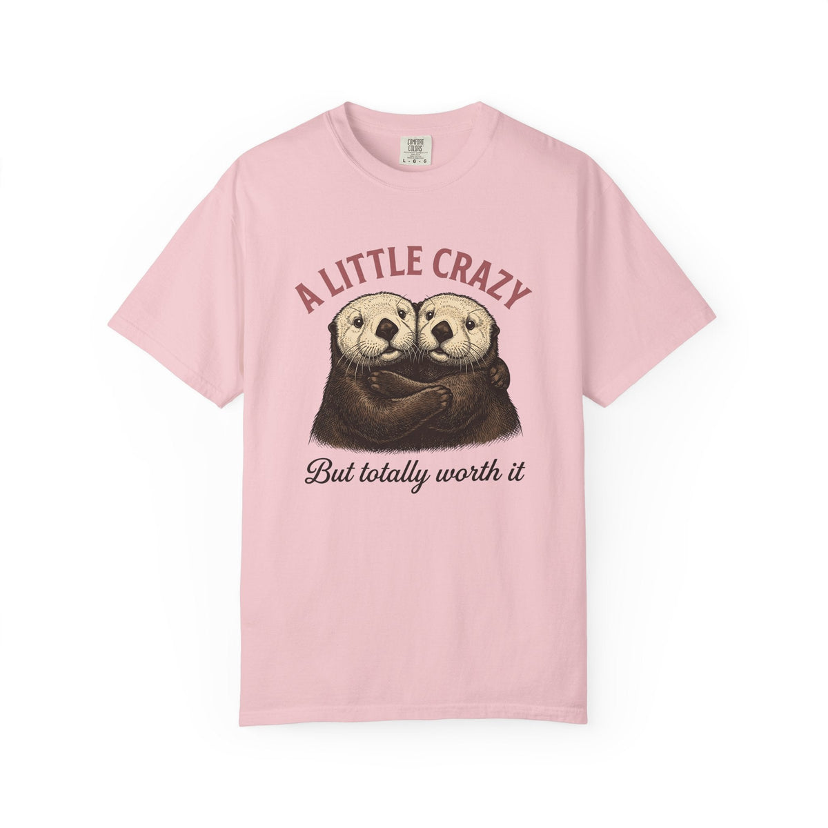 Otter Hug Shirt Funny Animal Unisex Gift Vintage Tee product image 3