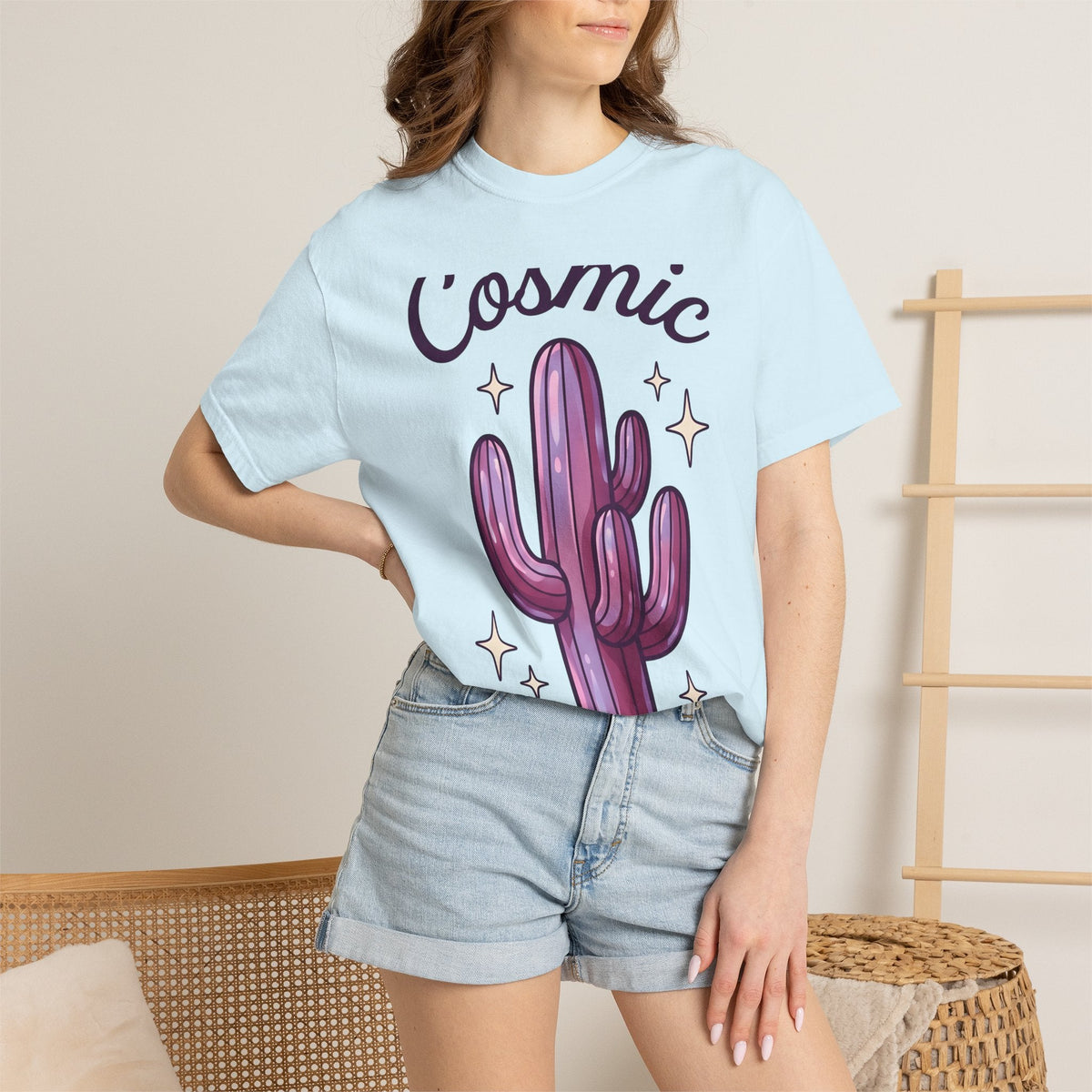 Desert Plant Art Shirt Cowgirl Country Gift for Women Hand product image 9
