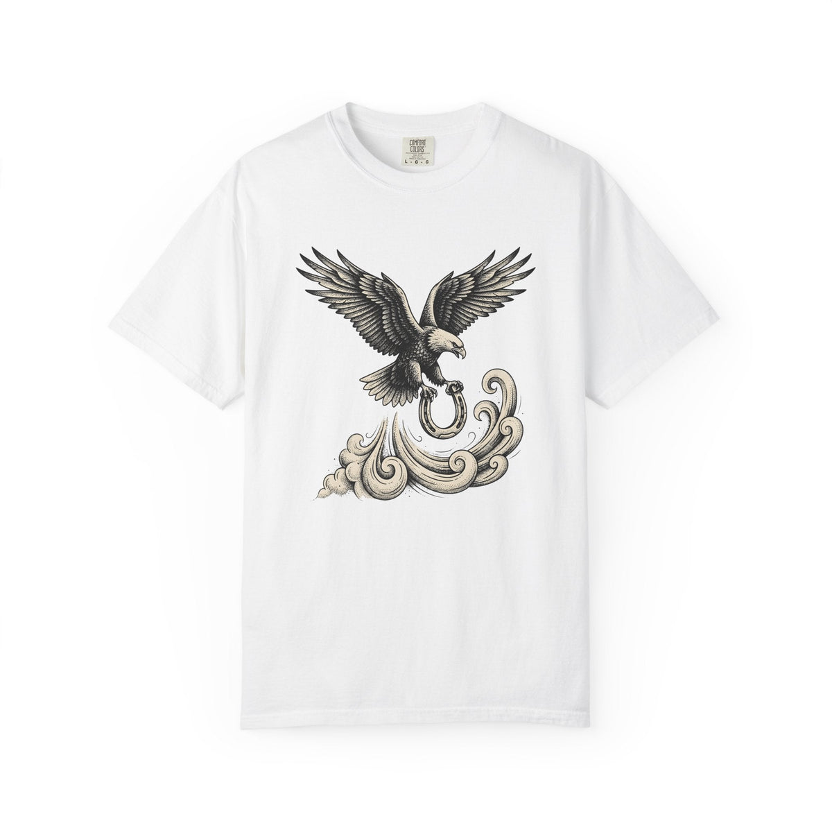 Eagle Horseshoe Shirt Cowgirl Western Gift for Women Tattoo product image 1