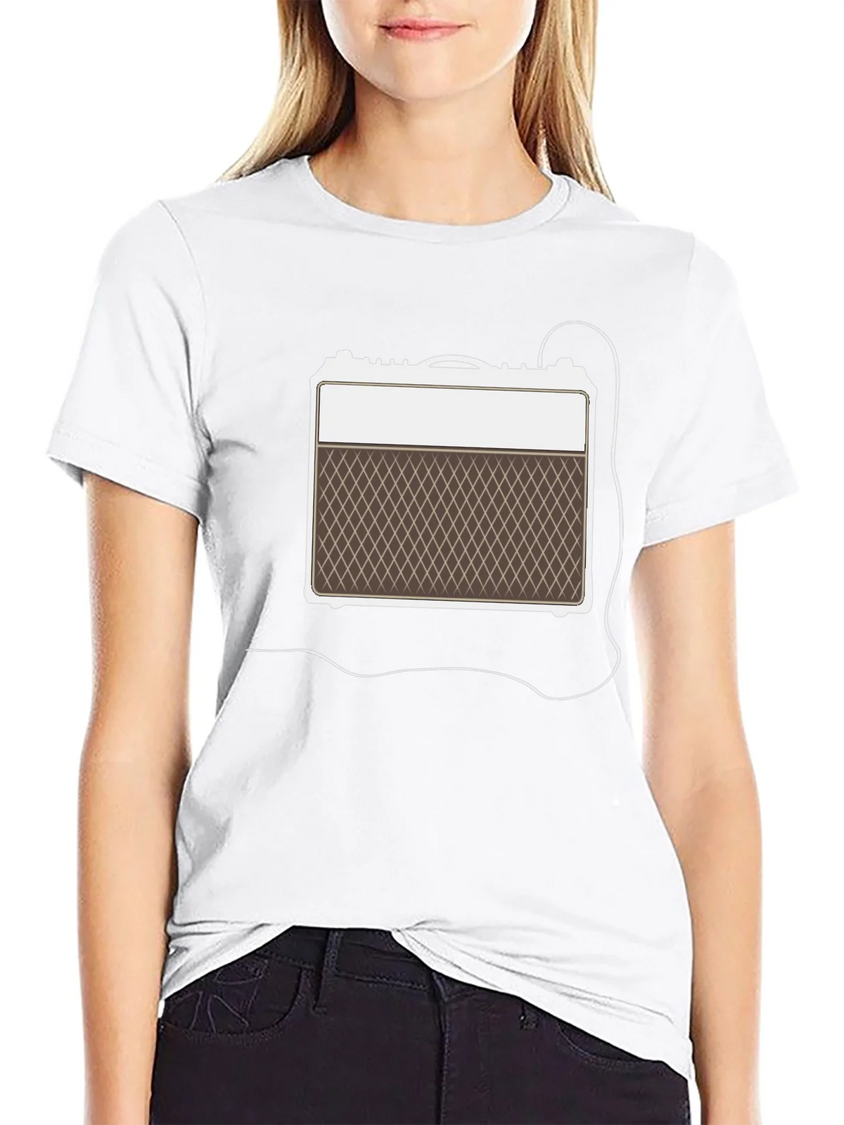 Amplifier Graphic T-Shirt - Black product image 4