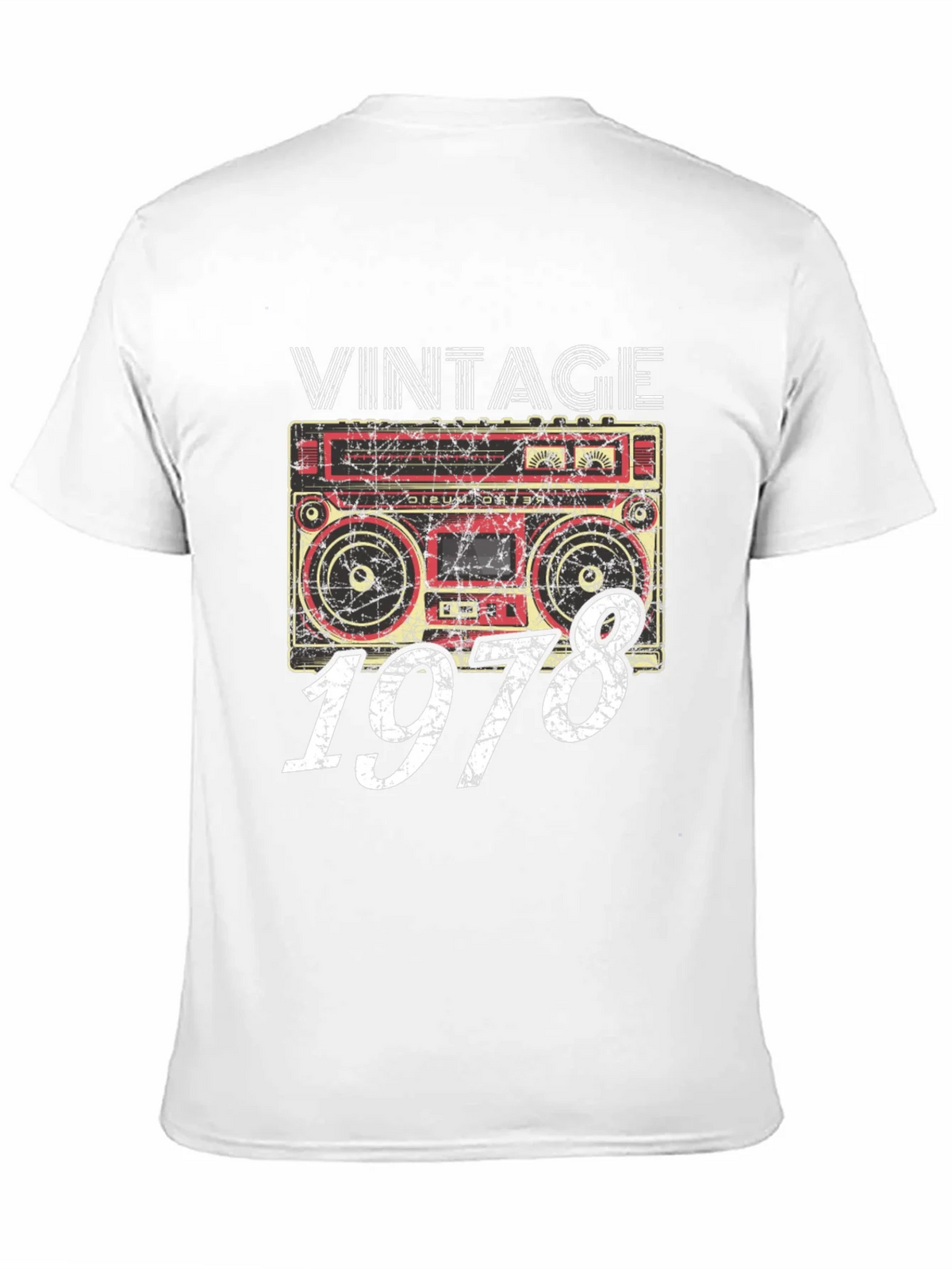 Vintage 1978 Boombox T-Shirt - Retro Music Style product image 10