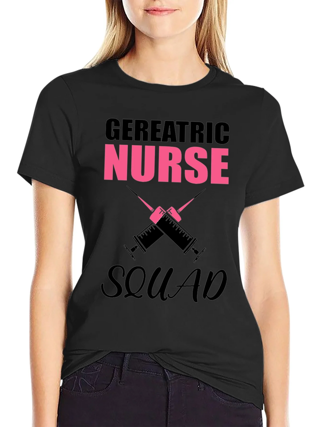 Geriatric Nurse Squad T-Shirt - Medical Team Apparel product image 1