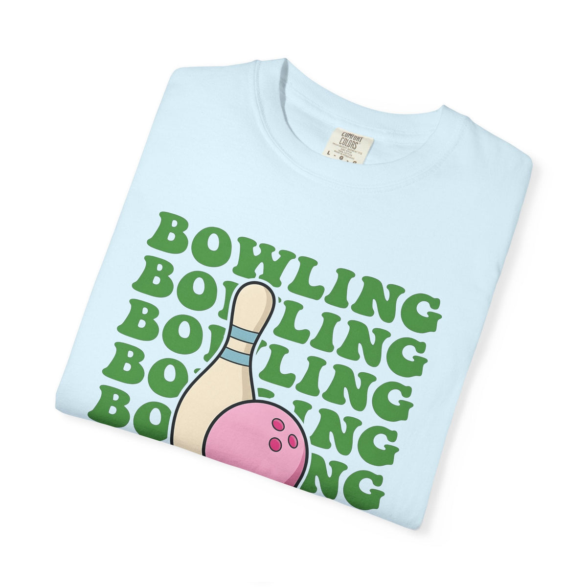 Bowling Ball Pin Shirt Athletics Unisex Gift Comic Tee product image 8