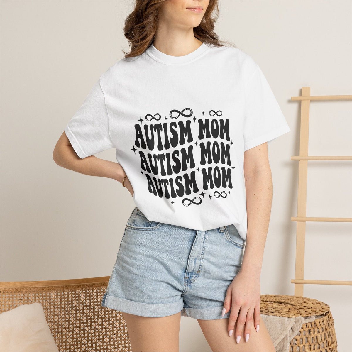Infinity Sign Shirt Autism Mom Charity Gift for Women product image 6