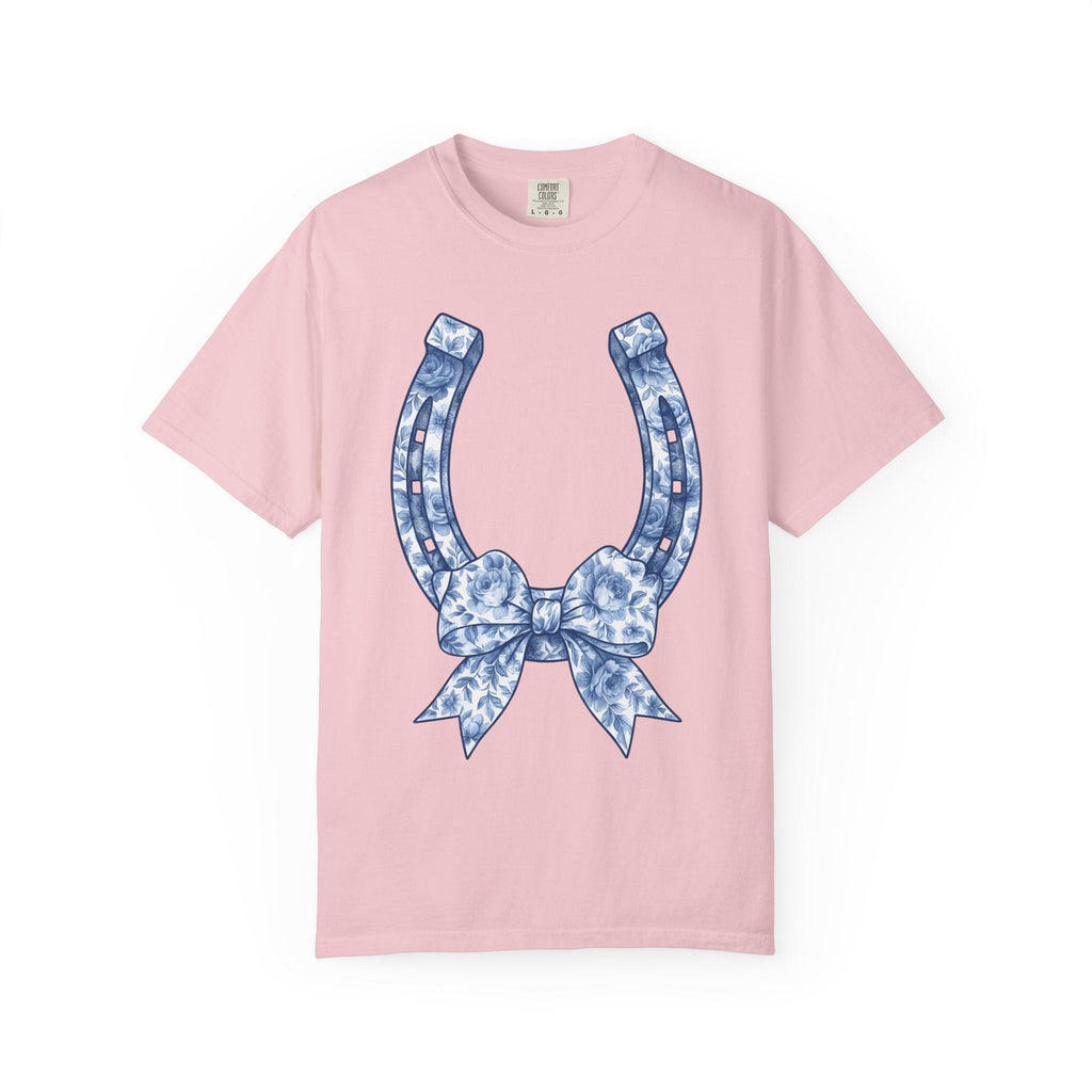 Horseshoe Ribbon Shirt Cowgirl Cowboy Gift for Women product image 3
