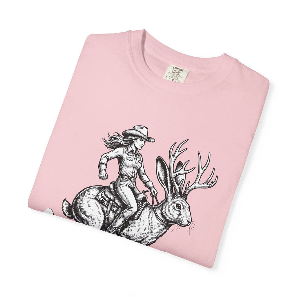 Jackalope Cowgirl Shirt Cowboy Gift for Women Sketch Tee product image 11