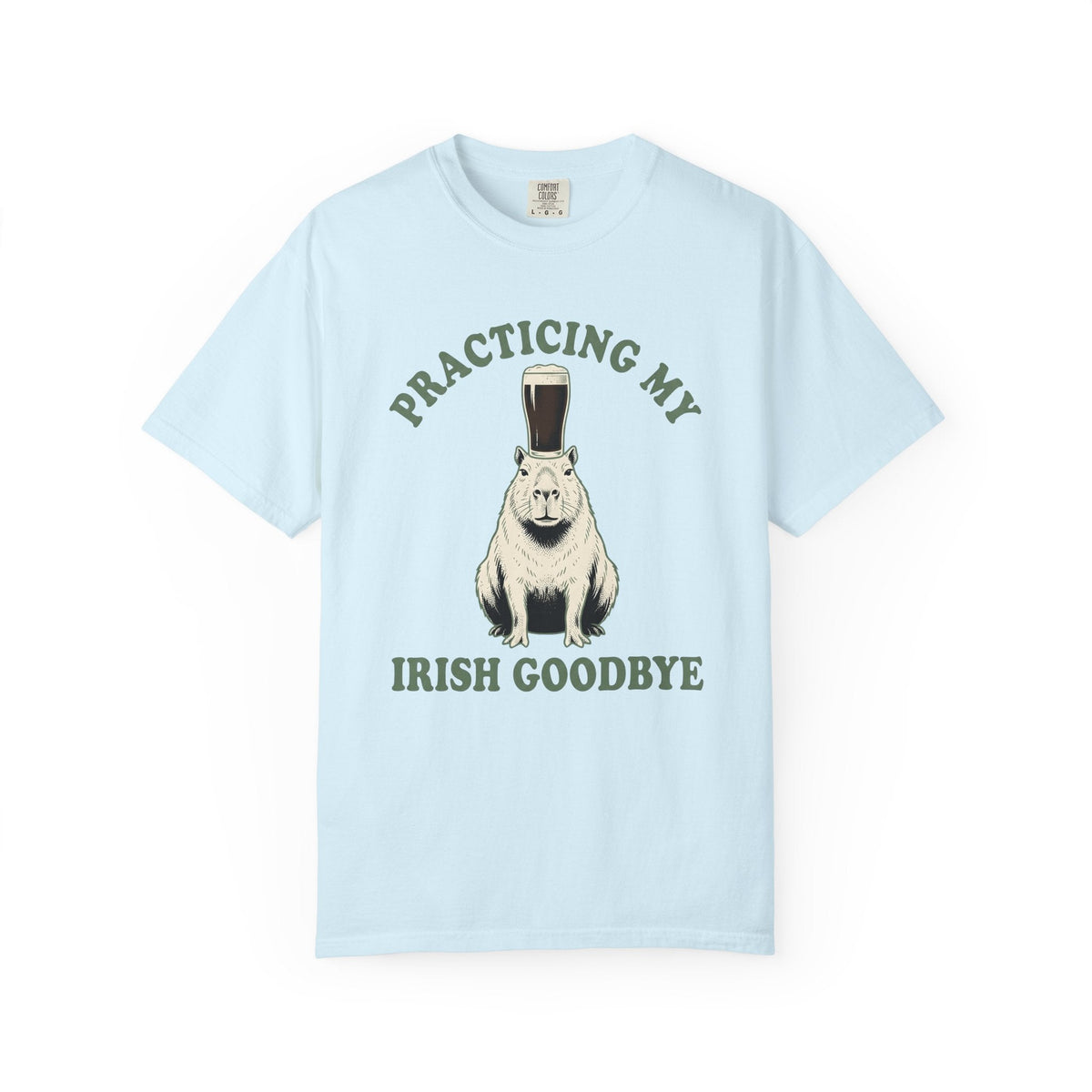 Capybara Ale Shirt St Patricks Day Pet Unisex Gift Retro product image 2