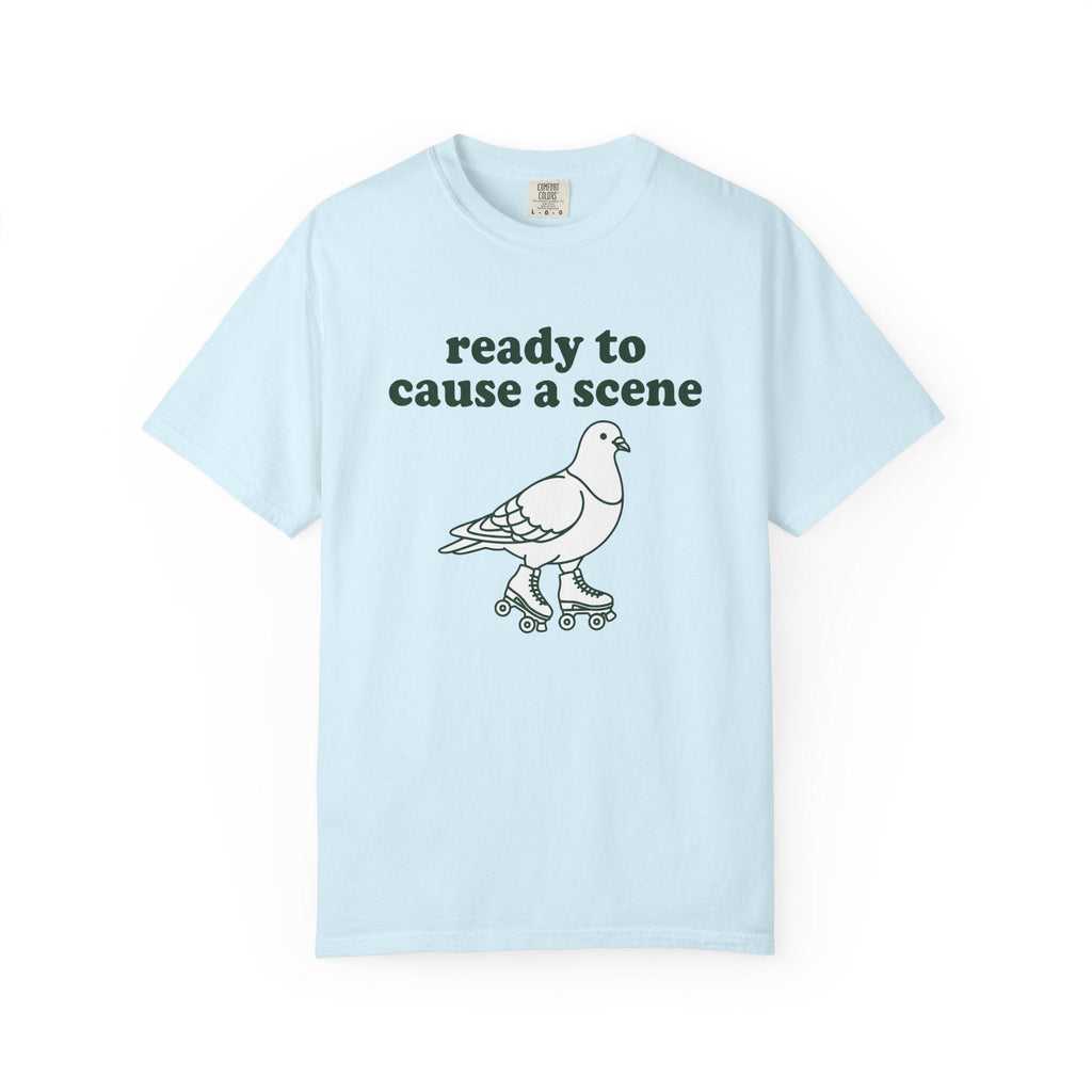 Pigeon Roller Skates Shirt Funny Animal Unisex Gift product image 2