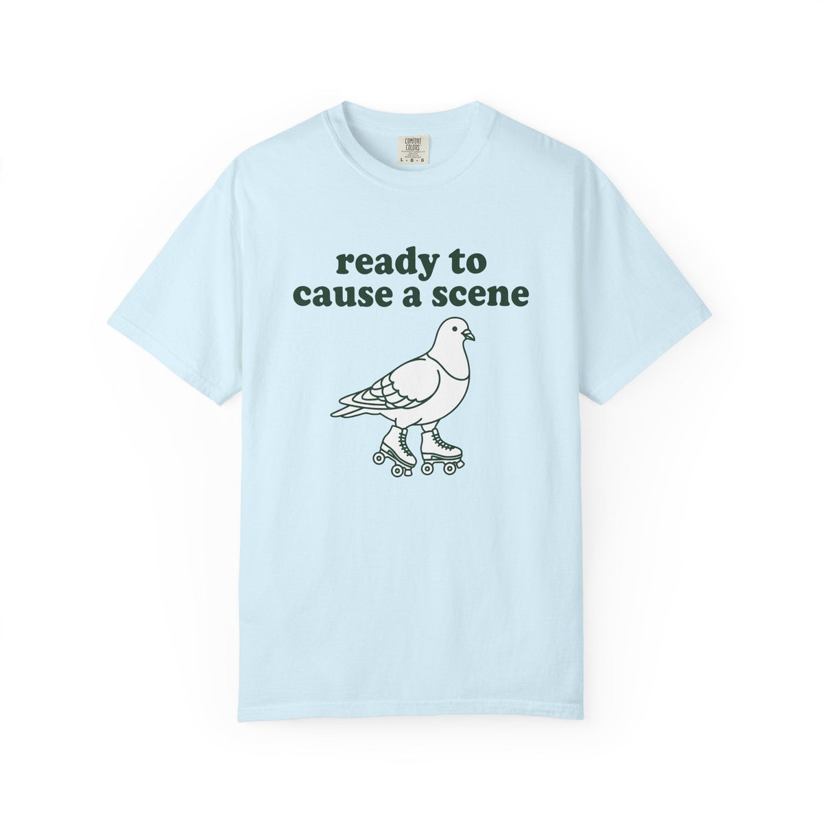Pigeon Roller Skates Shirt Funny Animal Unisex Gift product image 2