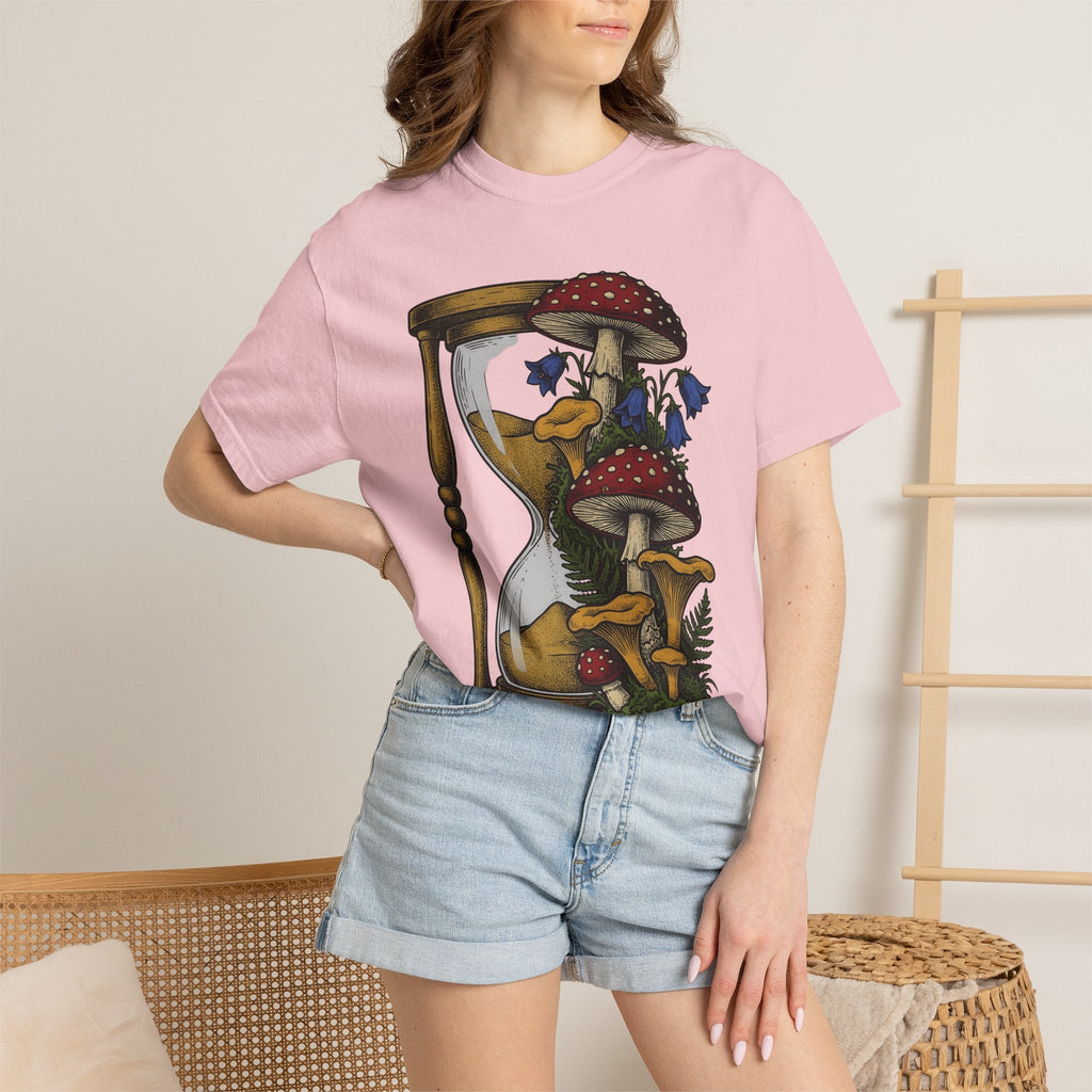 Mushroom Hourglass Shirt Boho Chic Nature Gift Women product image 12
