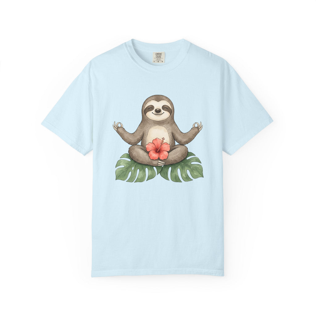 Sloth Yoga Shirt Animal Unisex Gift Whimsical Tee Slow product image 2